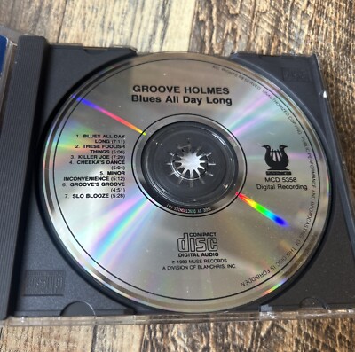 Groove Holmes Blues All Day Long 80's Blues Music CD 16565535826| eBay
