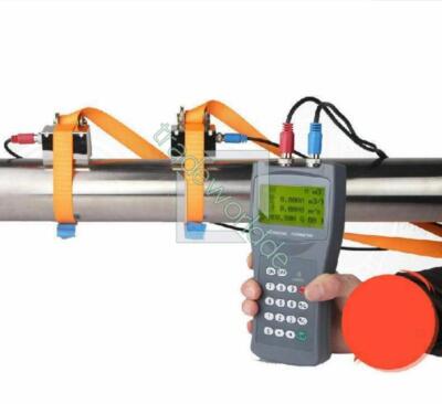 New Ultrasonic Flow Meter Flowmeter TDS-100H-M2H+S2H Clamp on Sensor DN15-700mm