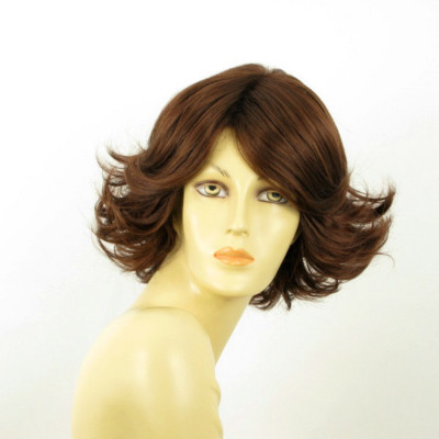 Perruque Femme Courte - Couleur Brun Roux Foncé (Rame Marrone Scuro) - LANA 31 - Neuf