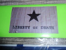 Liberty Or Death Goliad Battle Flag 3'x5' New Polyester 3x5 Foot Troutman Texas