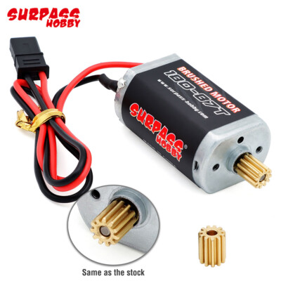 Surpass Hobby 87T Brushed Motor with 11T motor teeth for Trx4m 1/18 RC Crawler