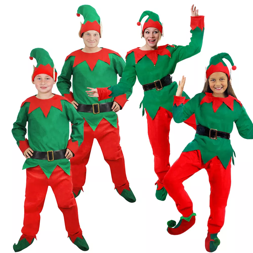 Family elf costumes sale