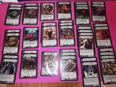 Duel Masters Darkness Starter Deck (40) Cards Structure - Black 1 Holo 
