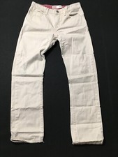 Levis 511 Boys Performance Slim Fit Khaki Pants Jeans Size 18 Reg 29 x 29 Tan