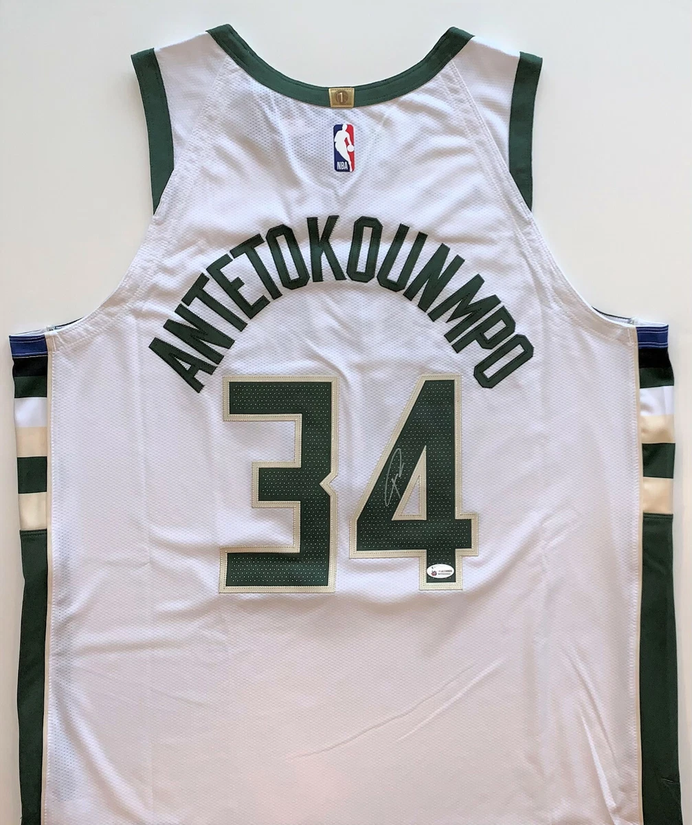 Giannis Antetokounmpo Autographed Jerseys, Signed Giannis