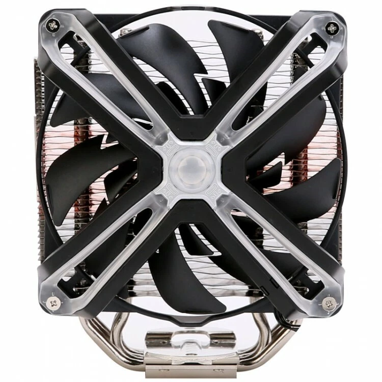 Zalman CNPS17X RGB CPU PC Tower Cooler with Single 140mm RGB Fan in Black - Image 2 of 4