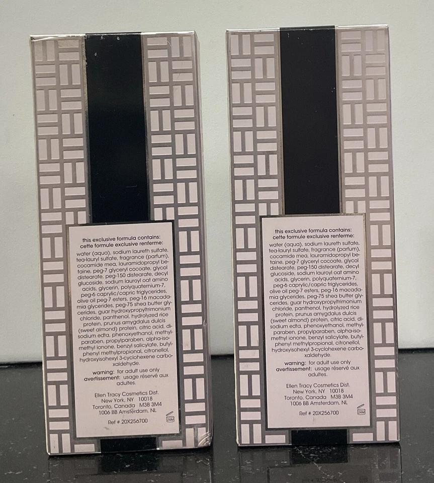 GEL DE DUCHA Tracy by Ellen Tracy 6,7 FL OZ Lote de 2 NUEVO Foto 4 de 4