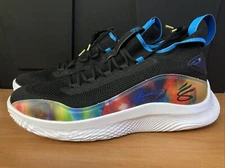 Under Armour Curry 8 Knit Feel Good Flow Tie Dye 3024032-001 Basketball Shoes 16