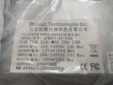 Bitmain APW3++-12-1600-B3 Power Supply for Bitcoin Miners , Free Shipping!!