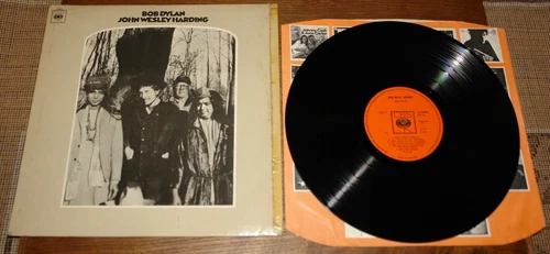 BOB DYLAN ~ JOHN WESLEY HARDING ~ UK MONO CBS VINYL LP 1968 A3/B2 1ST PRESS