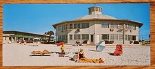 Sea Shell Hotel Clearwater Beach Florida Oversized Postcard PC 1960s Unused