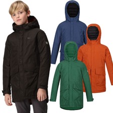 Regatta Boys Farbank Waterproof Breathable Parka Jacket
