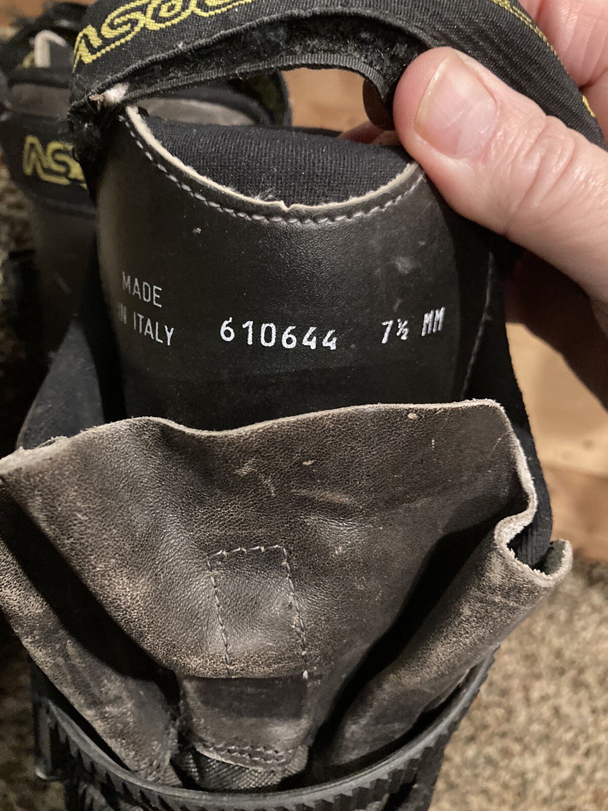 Asolo Extreme Racer Telemark Ski Boots 3 Pin Size 7.5 Made In Italy eBay