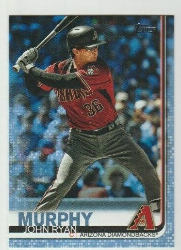 John Ryan Murphy 2019 Topps Update Father's Day Blue #27/50 #US186 D-Backs 