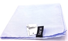  95 Bar Iii Men Blue White Striped Suit Classic Handkerchief Dress Pocket Square