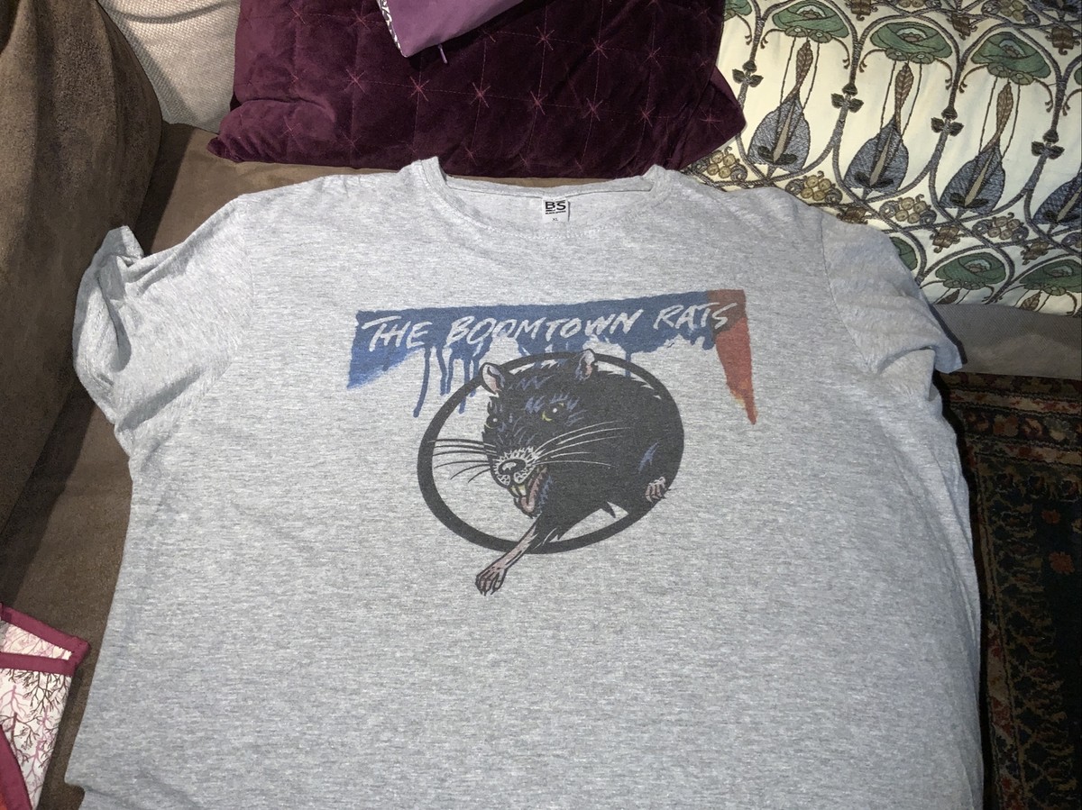 SUPER RARE - HOLY GRAIL -VINTAGE - THE BOOMTOWN RATS T SHIRT 