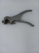 Vintage Antique MORILL style  SAW SET Tooth Setter Hand Tool hammer tone