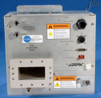 3489 ASTEX MAGNETRON HEAD, TYPE AG9131A D13449 | eBay