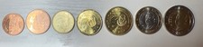 Spain, Set of 7 Euros, 2007