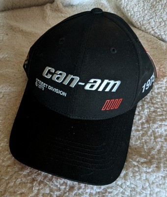 Can Am Street Division Unisex Racing Adjustable Cap Black  New 