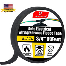 Wire Harness Tape - 3/4 Inch X 90 Foot High Temp Self Adhesive Electrical Tape