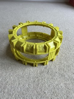 Vintage Ideal Zeroid Action Set Solar Cycle 1960s Space Toy Part