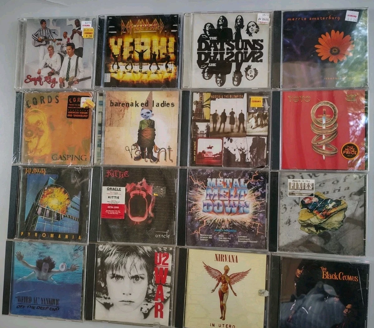 洋楽CDまとめ売り ボン・ジョヴィ/エアロスミス/デフ・レパード/モトリークルー Def Leppard Music CDs for sale | eBay