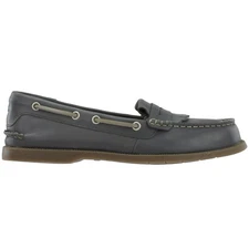 Sperry Conway Kiltie Loafers Womens Grey Flats Casual STS84495