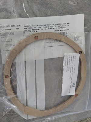 HMD Kontro C17004178 Pump Adaptor Gasket 194mm CSF for GSL Pump NOS