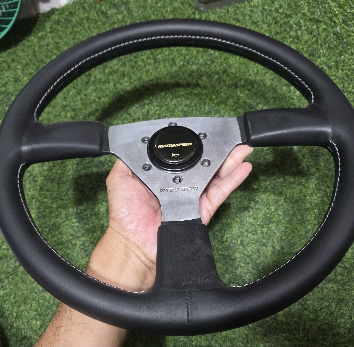 MAZDASPEED マツダスピード ホーンボタン/NARDI/MOMO/RX7 MAZDASPEED マツダスピード ホーンボタン/NARDI/MOMO/RX7 MAZDASPEED