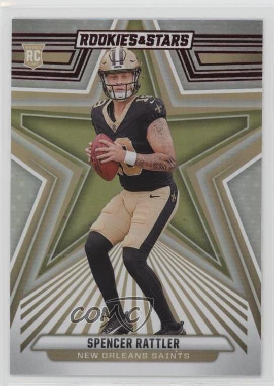 2024 Panini Rookies & Stars Rookies Longevity Spencer Rattler #189 RC 09jb