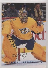 2021-22 Upper Deck Fleer Ultra Blue Foil 365/399 Juuse Saros #198 10r6