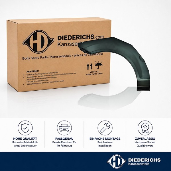 Seitenwand Hinten Rechts Diederichs 9251032 FÜR Hyundai-image