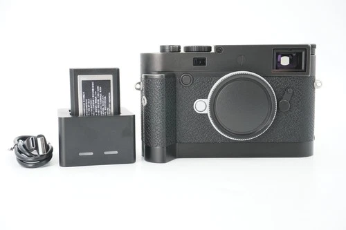 Leica M10-P 24 MP Digital SLR Camera with Leica Handgrip - Chrome Black