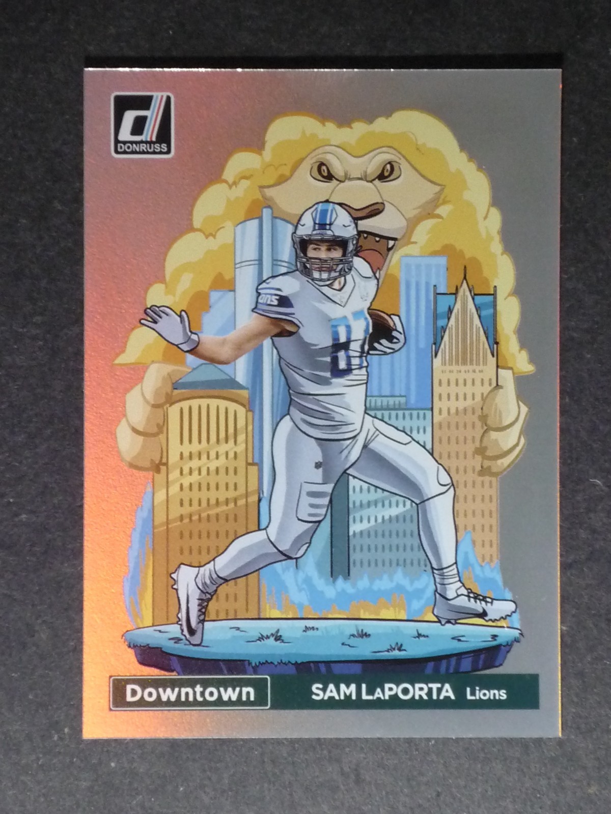 2024 Donruss Downtown Sam LaPorta #6 Lions NM/MT