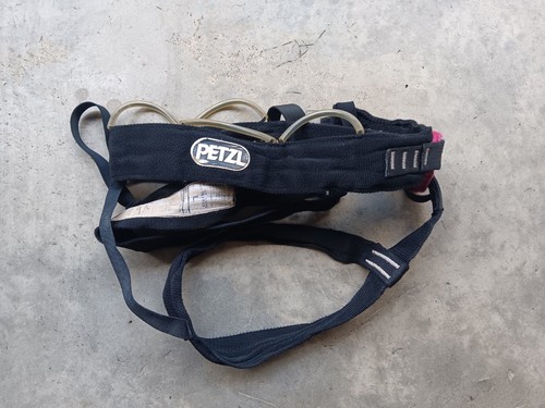 Vintage PETZL 38920 Crolles Climbing Sit-Harness C10 SIZE-L Large 