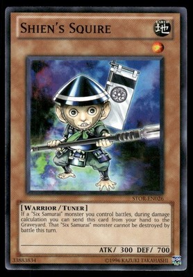 Shien's Squire STOR-EN026 Storm of Ragnarok Regular