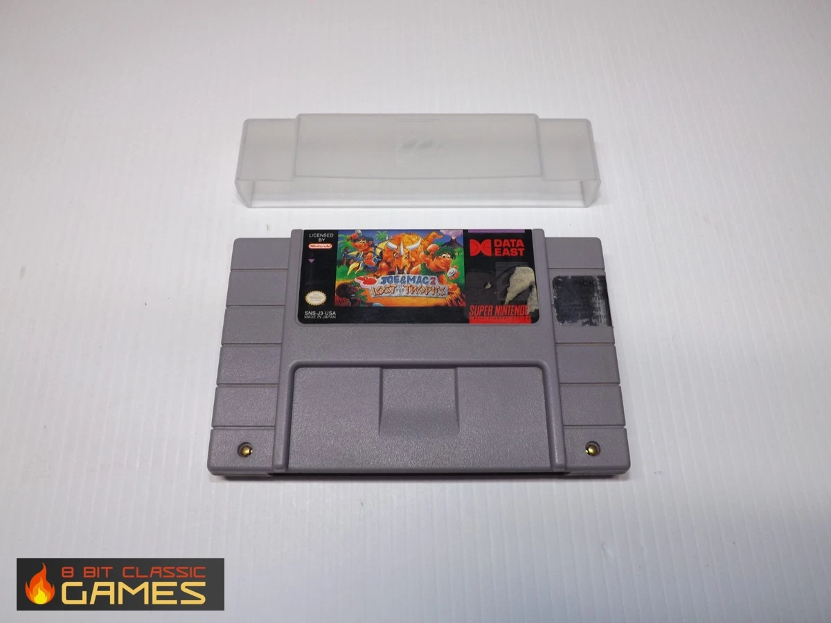 Joe & Mac Nintendo SNES Video Games for sale | eBay
