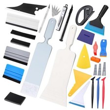 50 Pcs Vehicle Vinyl Wrap Applicator Tool Kit Car Wrap Squeegee Kit