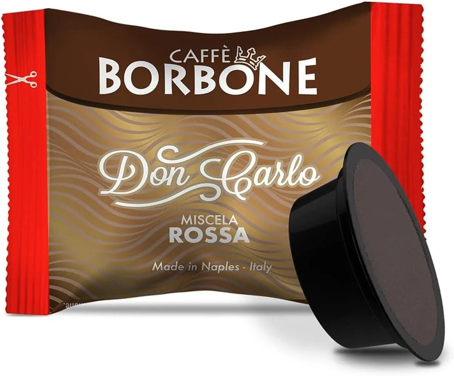 100 Capsule Caffè Borbone Don Carlo Miscela Red Rossa compatibili a Modo Mio * - Immagine 3 di 4