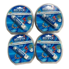 Abreva Cold Sore Fever Blister Treatment Total 4 Pump New EXP 06/2026+