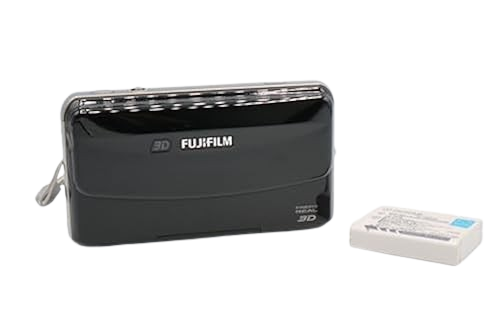 FUJIFILM FinePix REAL 3D W1 Digital Camera Black w/ Battery Tested