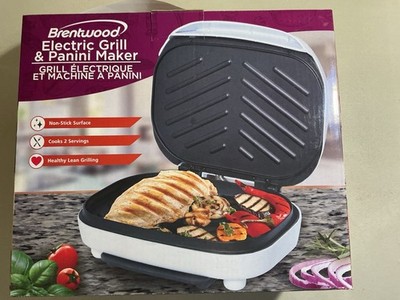 Brentwood Electric Grill & Panini Maker TS-605
