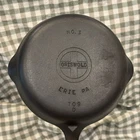 Perfectly Restored Vintage #3 Griswold Erie PA SBL 709 D Cast Iron Skillet