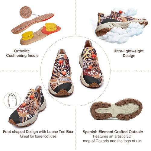 UIN Women's Walking Travel Shoes Slip On Outdoor Non-Slip Lightweight Comfort... - Picture 6 of 7