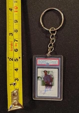 2001 SP Auto Tiger Woods PSA 10 Keychain
