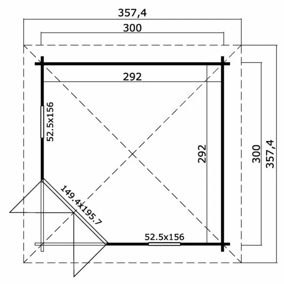 GARTENHAUS KARLSKRONA  / AKTIONSPREIS / EINMALIG  LETZTES AUF LAGER / NEU - Bild 3 von 3