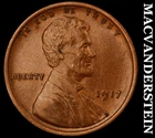 1917 Lincoln Wheat Cent- Scarce High Grade Luster No Reserve #J6808