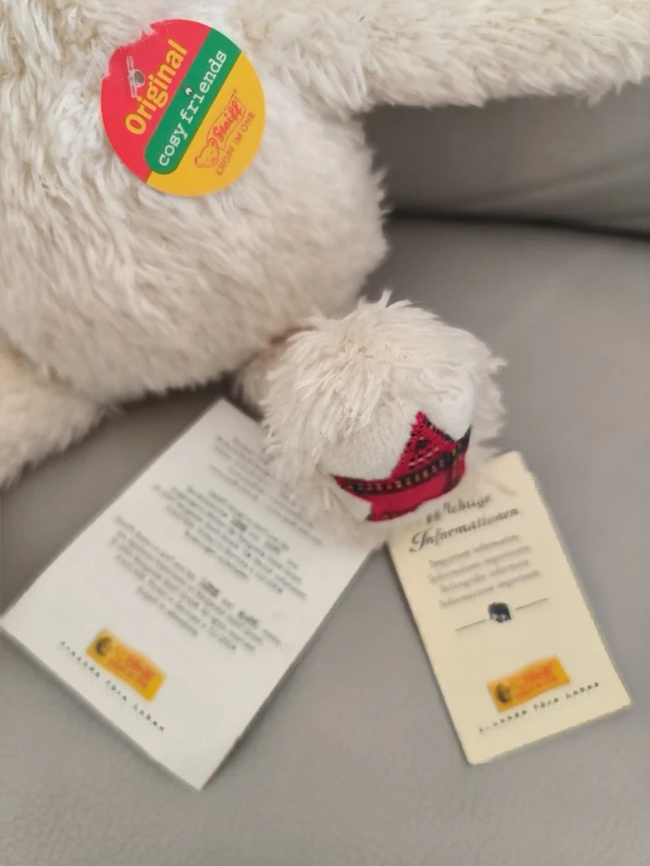 Original cosy friends Steiff Bär Christmas Nr. 655883 - Weihnachtsbär! - Bild 2 von 4