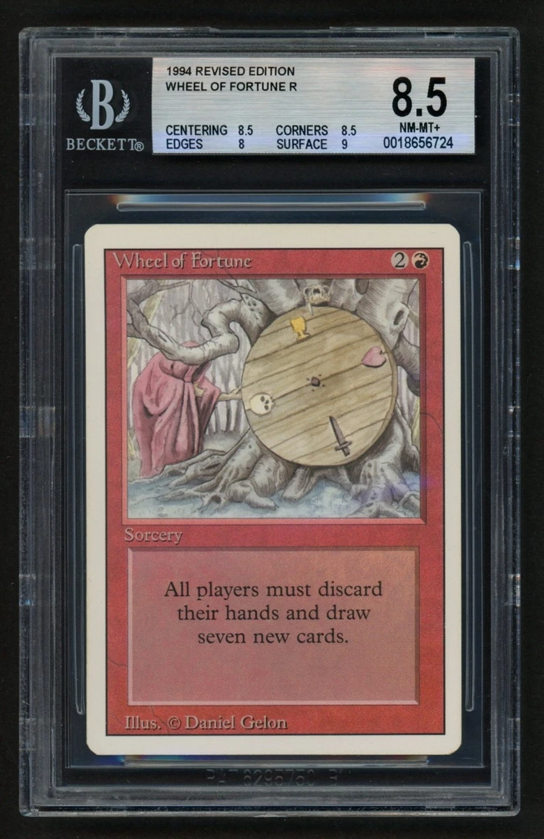 Wheel Of Fortune In Individual Magic: The Gathering Cards for sale
